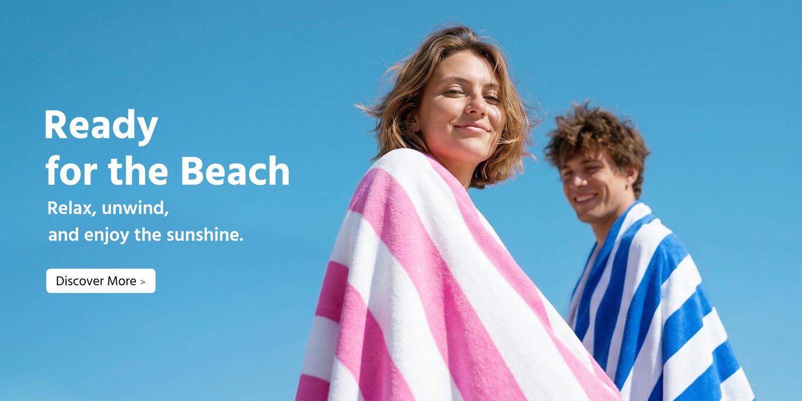 Striped Turkish beach towels